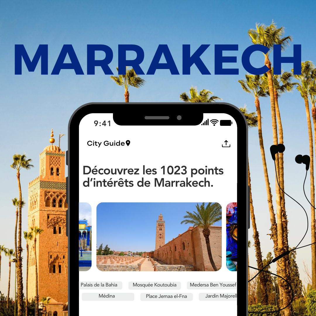 AudioGuide Intelligent - Marrakech