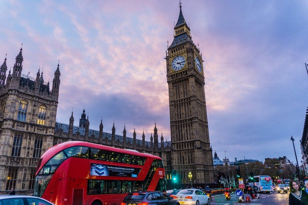 Visiter Londres sans guide : Big Ben et le pont de Westminster au lever du jour