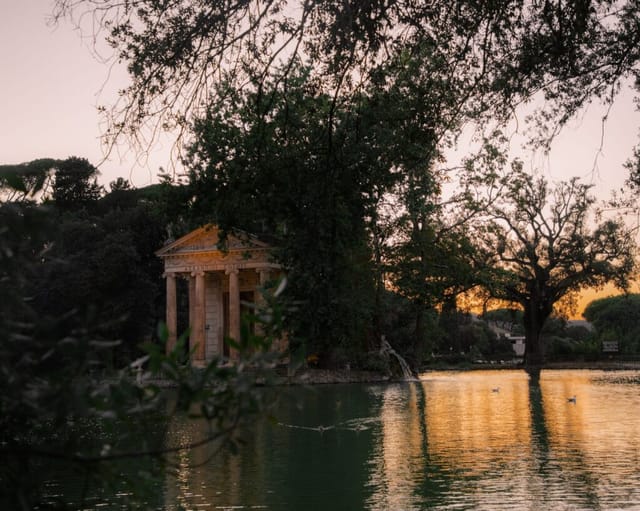 Villa Borghese et la terrasse du Pincio – Rome